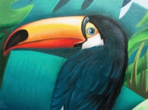Mural-selva-tropical-pintado-a-mano