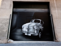 Graffiti-profesional-coches-en-puertas-de-garaje