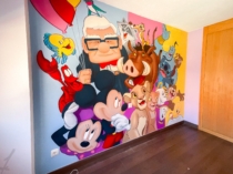 Graffitis-personajes-disney