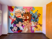 Graffitis-de-disney-en-dormitorios