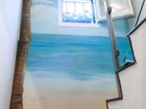 Mural-playa-pintado-en-interior
