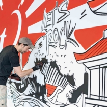 graffiti profesional por encargo