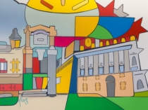 Murales-pintados-en-pared-interior