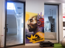 Mural graffiti kobe bryant