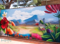 Murales-pintados-exterior-paisajes-flores