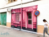 Murales-pintados-exterior-trampantojos-escaparate