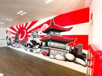 murales pintados-en-las-oficinas