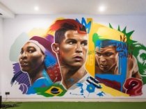 Pintura-mural-cristiano-ronaldo