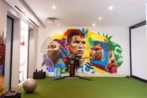 Pintura-mural-personalizada-cristiano-ronaldo