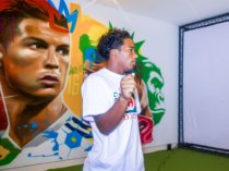 Pintura-mural-cristiano-ronaldo