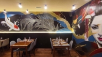 pintura mural para espacios de hosteleria