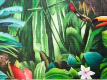 murales-de-plantas-pintados-a-mano