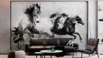 murales-de-caballos-pintado-a-mano-en-salon