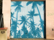 Graffiti-de-palmeras-para-puertas